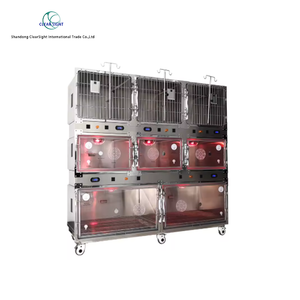 Stainless Steel Veterinary Oxygen Cage