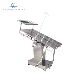 Stainless Steel V-Shaped Surgical Operating Table
