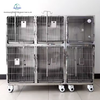 Heavy-duty Stainless Steel Pet Hospital Cage