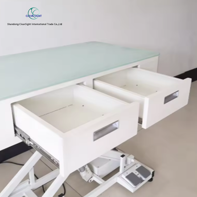 Double-Sided Storage Electrically Elevating Pet Grooming Table