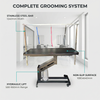 Advanced Pet Care Grooming Tool Sturdy Metal Frame 500-900mm Double Arms for Safe Pet Handling Hydraulic Grooming Table