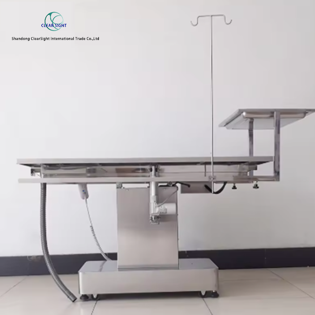 Stainless Steel V-Shaped Surgical Operating Table