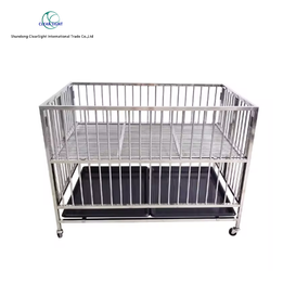 Foldable Stainless Steel Pet Exercise Cage