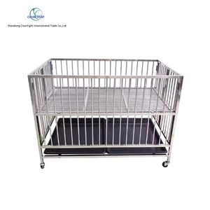 Foldable Stainless Steel Pet Exercise Cage