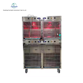 Stainless Steel Heavy-Duty Heating Lamp Oxygen Cage