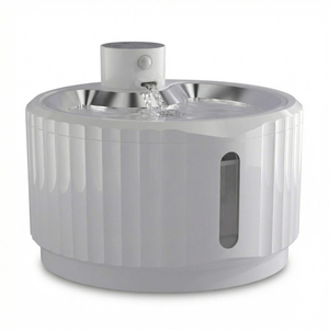New Arrival Cat Water Fountain UV Sterilization 12L Food-Safe Material Carbon Filter Adjustable Flow Rate Countertop