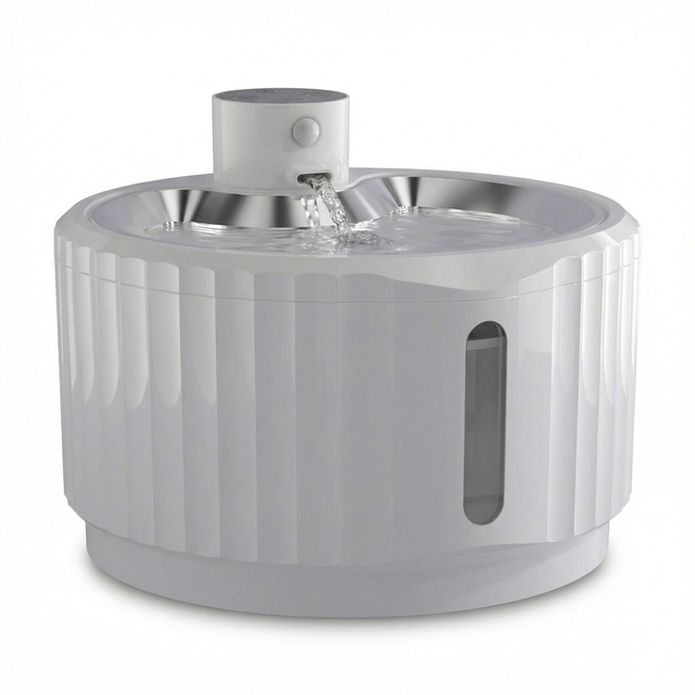 New Arrival Cat Water Fountain UV Sterilization 12L Food-Safe Material Carbon Filter Adjustable Flow Rate Countertop
