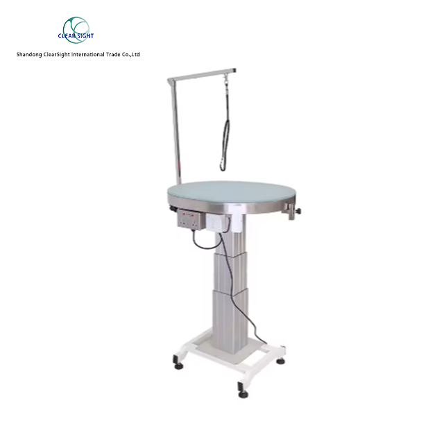 Electrically Elevating Pet Grooming Table