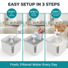Hot Selling Automatic Cat Water Dispenser App Control Mini Compact Food-Grade 100% Food Grade ABS BPA-Free