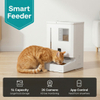 New Arrival 2026 Pet Feeder Automatic Wifi with Camera Microchip Activated Two-Way Audio 2-in-1 Food & Water Durable