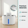 Innovation Award Winner Pet Water Fountain Auto-Circulation 2.6L ABS Plastic Stainless Steel Easy to Clean for Kittens for Dogs