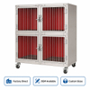 304 Stainless 4-Compartment Veterinary ICU Oxygen Cage