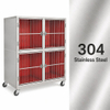 304 Stainless 4-Compartment Veterinary ICU Oxygen Cage